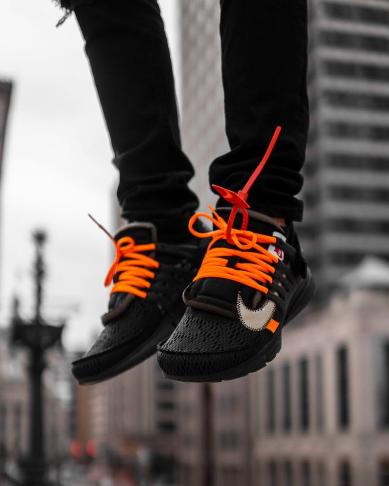 Off White X Air Presto Black Nike Aa Goat