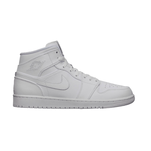 air jordan white high tops