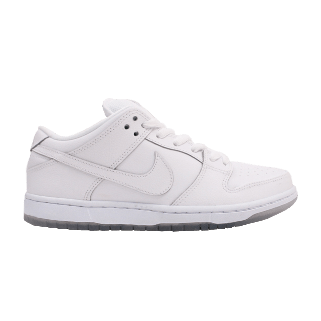 nike dunk sb low white ice