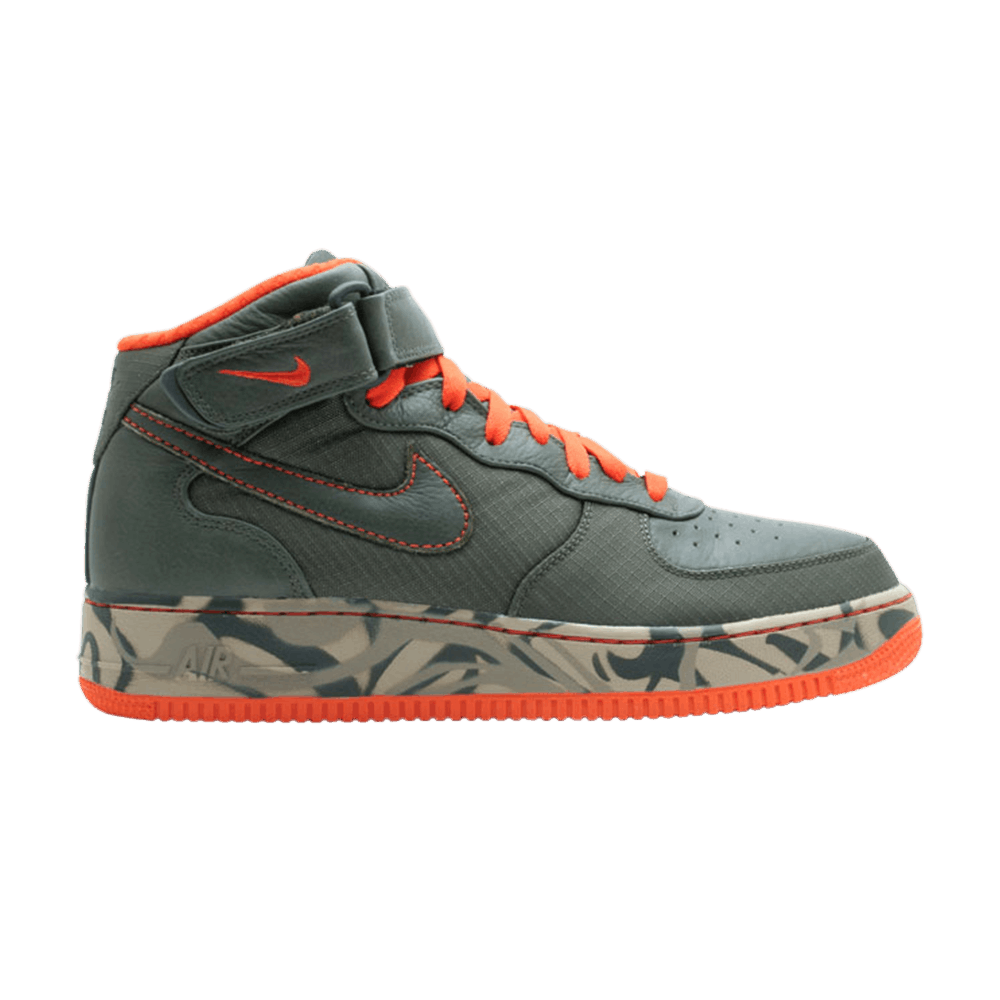 Nike Air Force 1 Supreme Green SZ 13 Rare Shoes 316077-311