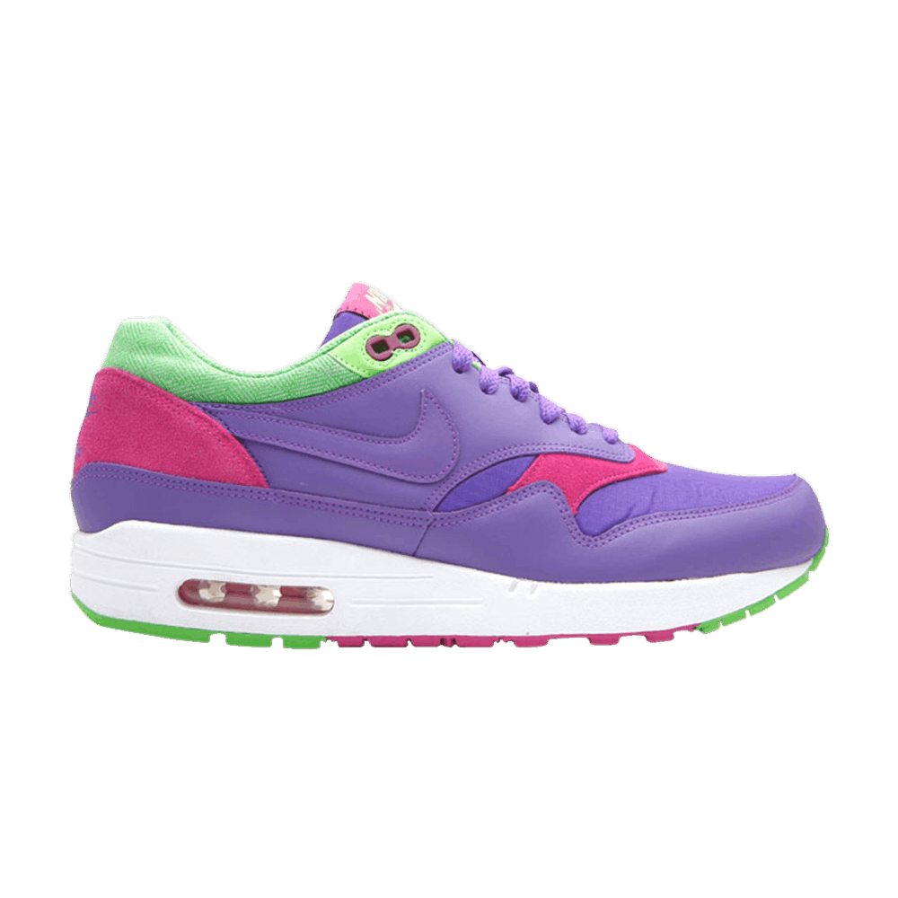 nike air max 1 green purple