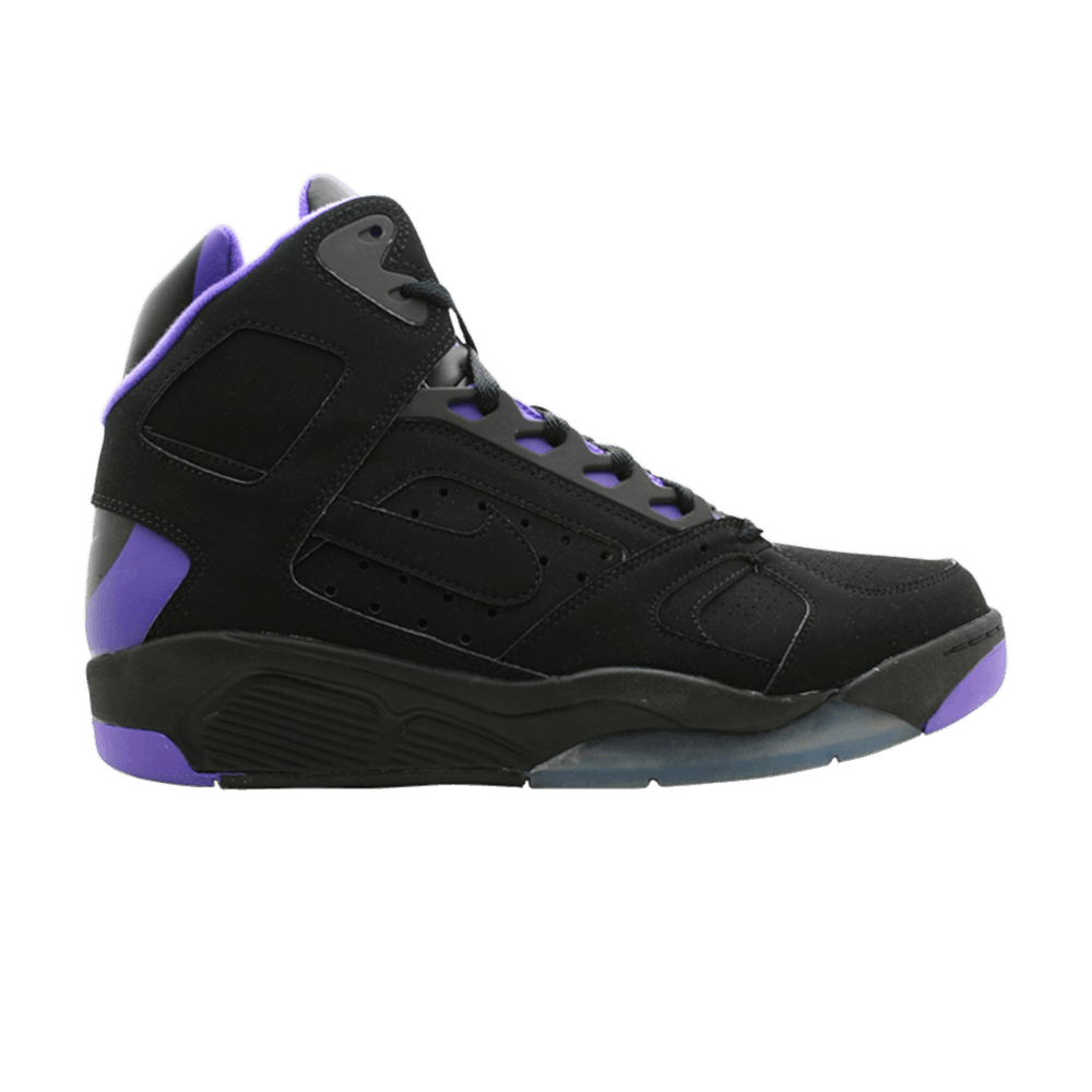 Nike air flight lite high black purple shop