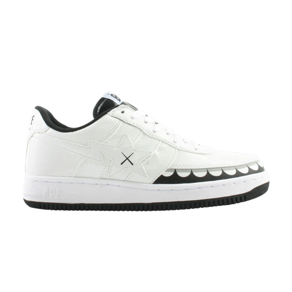 Buy Kaws x Bapesta FS-029 Low 'Chompers - White' - 425 | GOAT