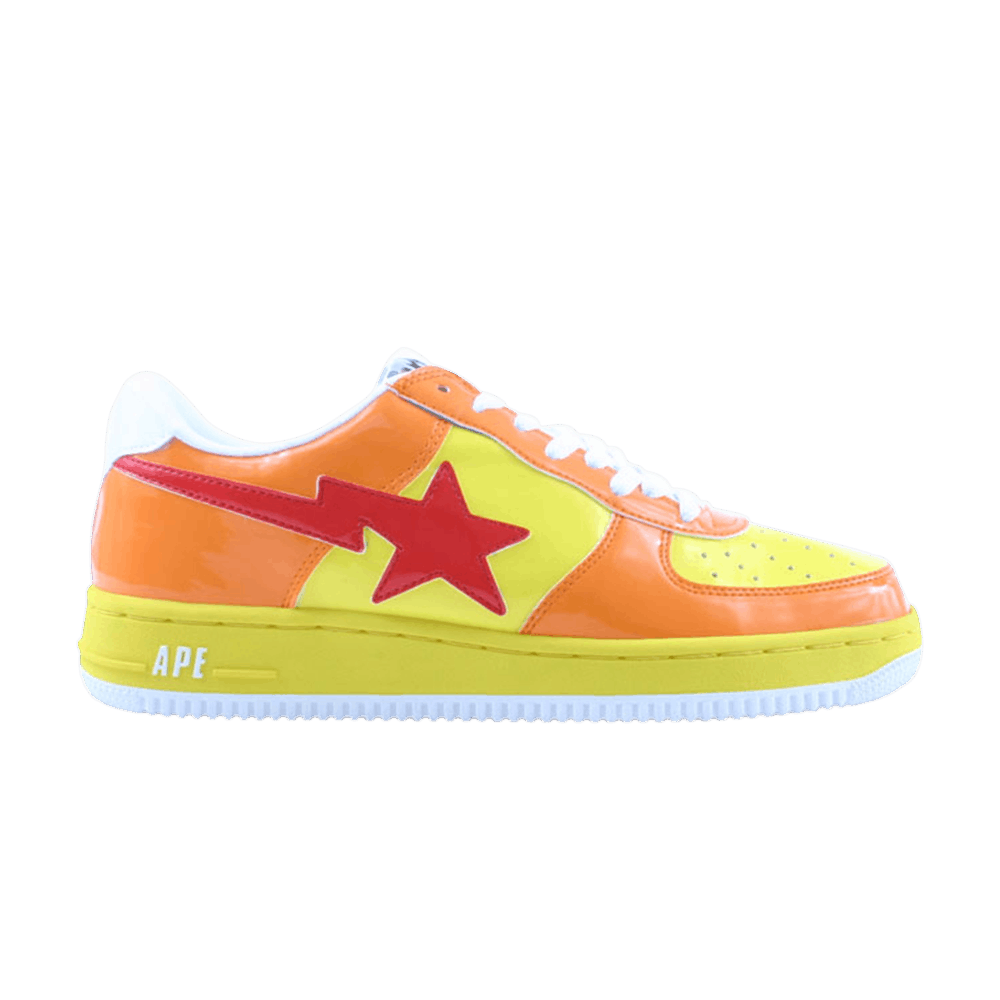 Bapesta FS-001 Low 'Yellow Orange' - A Bathing Ape - 476 | GOAT