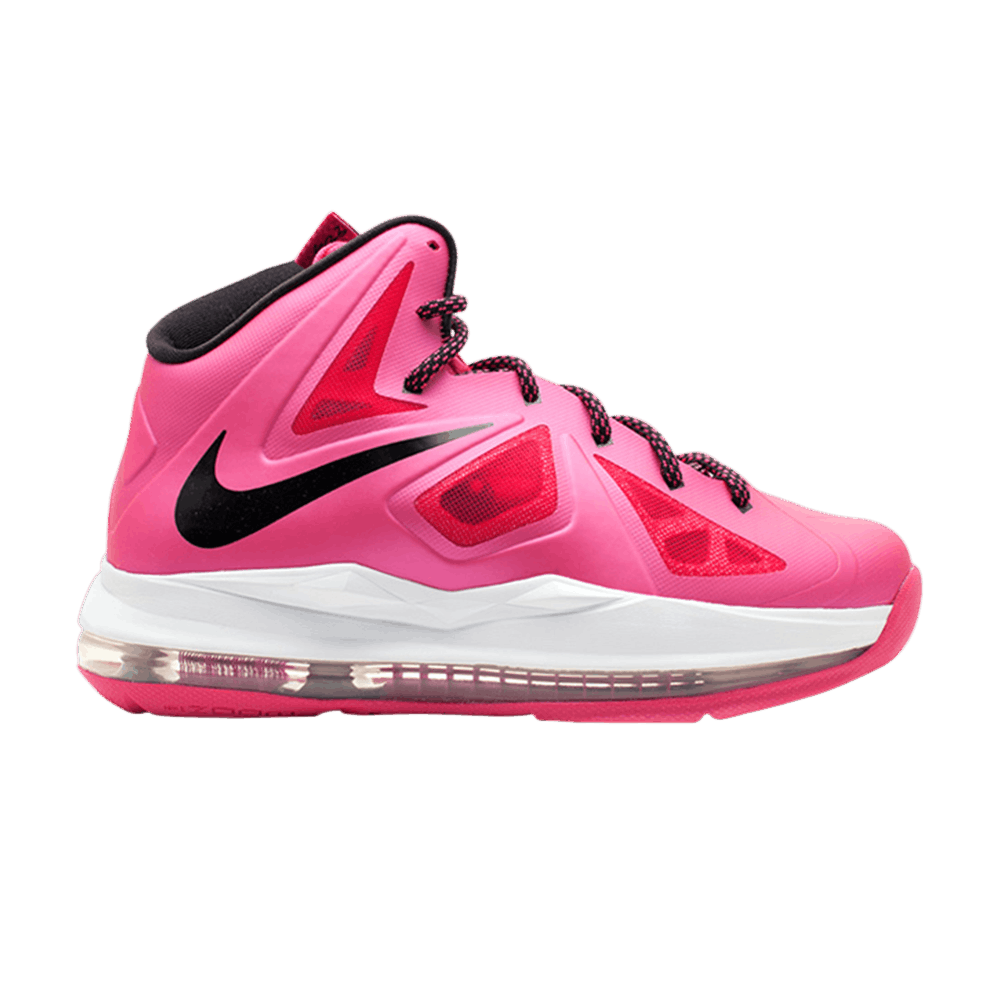 Pink online lebrons 10