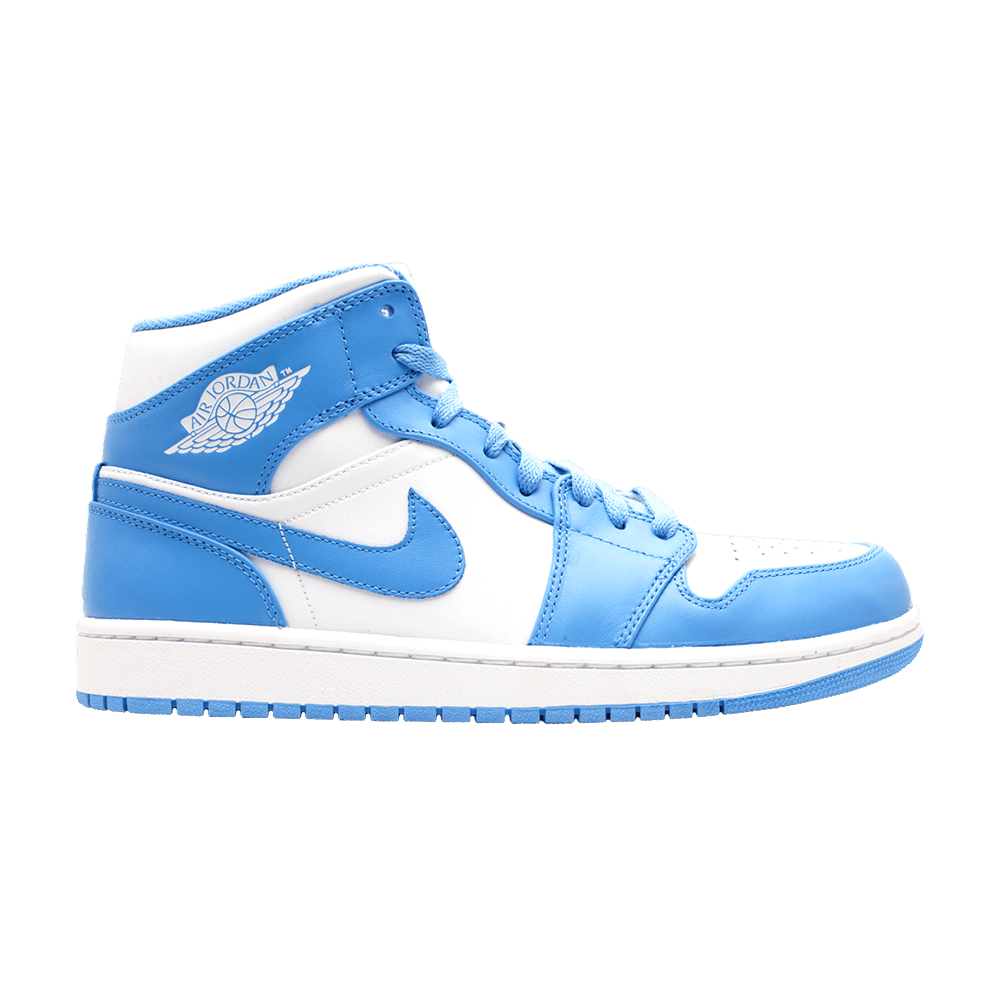 jordan 1 mid unc men's