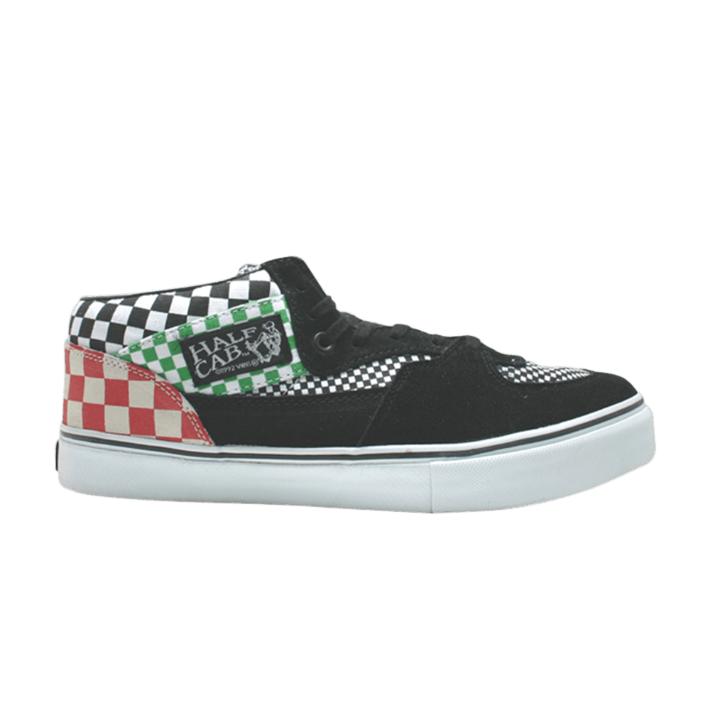 Vans Half Cab Supreme Checkered Black/White/Fern-Green/Checks