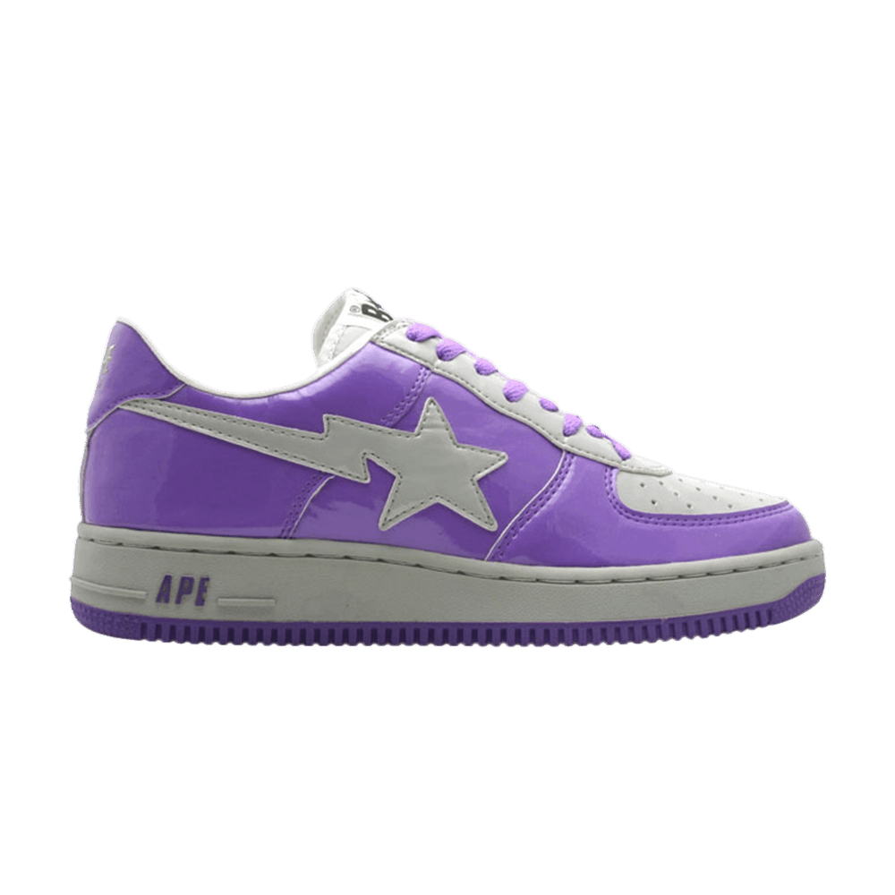 Purple Bapesta Sneakers