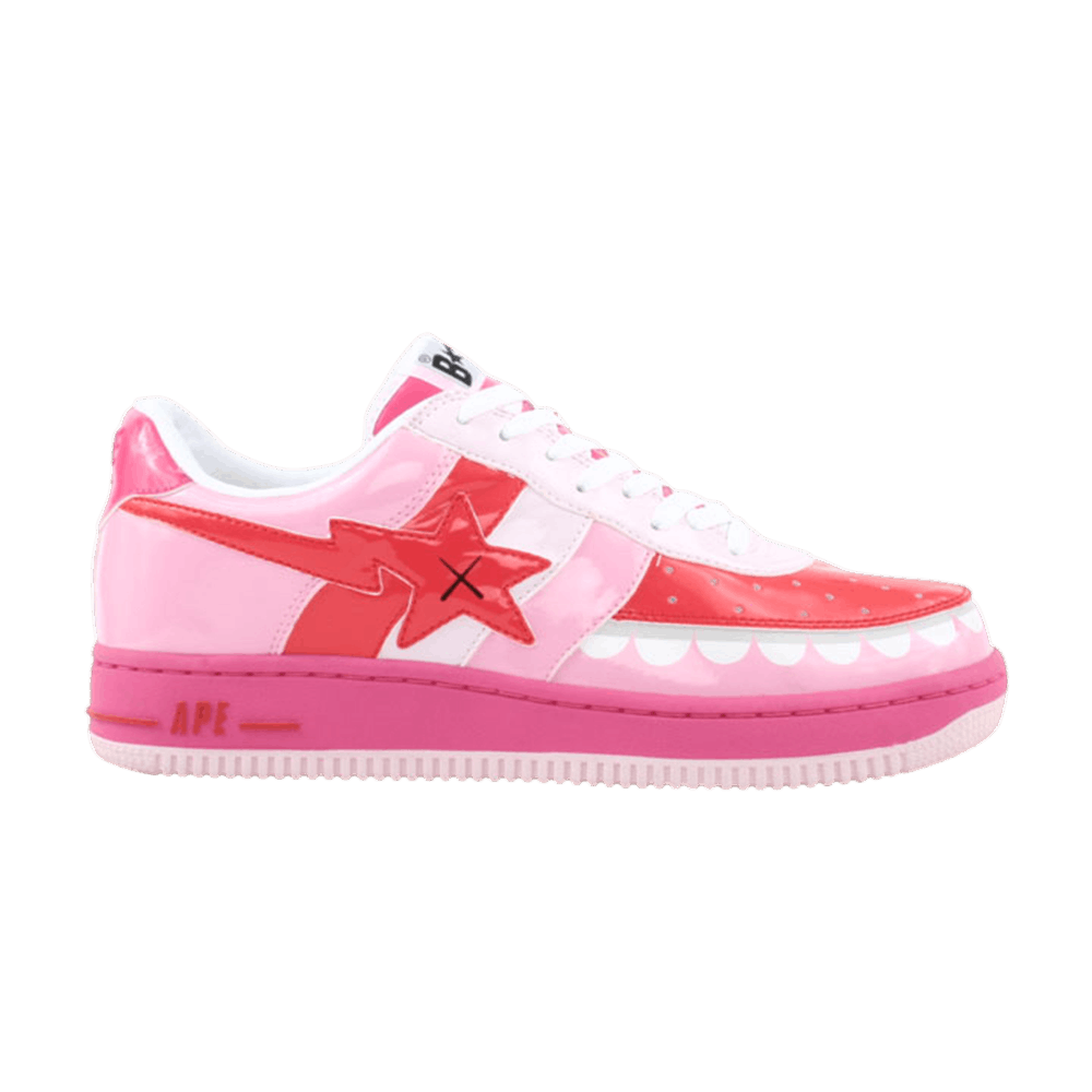 Buy Kaws x Bapesta FS 029 Low Chompers Pink 630 GOAT CA