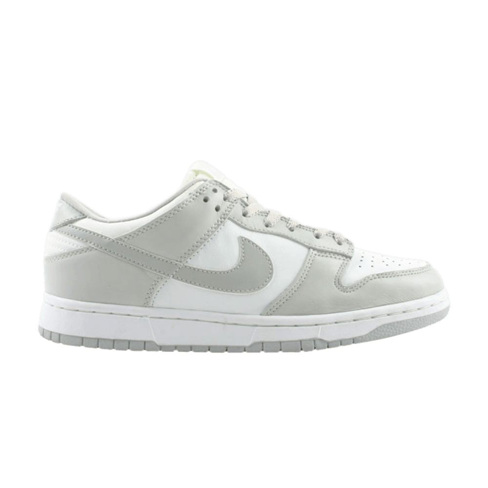 nike dunk low white and grey