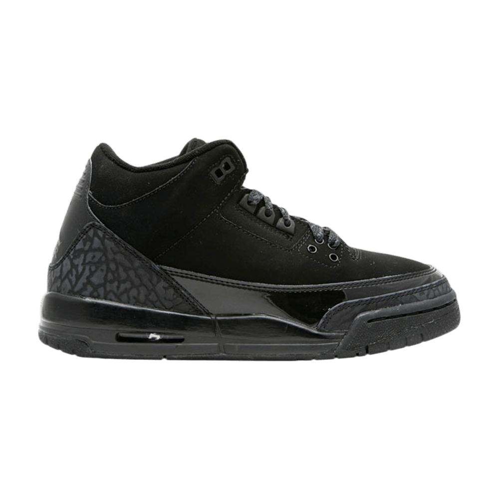 Air Jordan 3 Retro GS 'Black Cat' Air Jordan 834014 002 GOAT