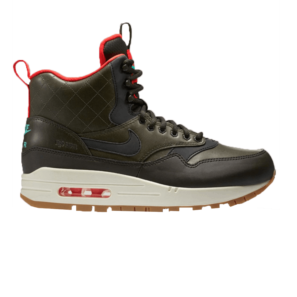 Wmns Air Max 1 Mid SneakerBoot 'Sequoia' | GOAT