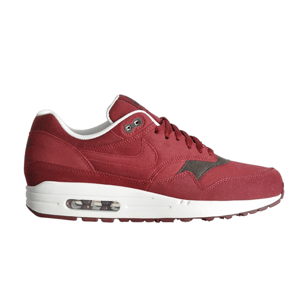 Nike Air Max 1 Obsidian Sport Red Gold White 308866-402 - Purchaze