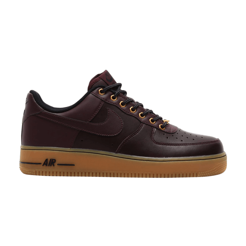 background applause Messy Air Force 1 Winterized 'Deep Burgundy' | GOAT