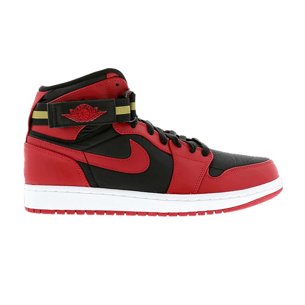 red jordan with strap