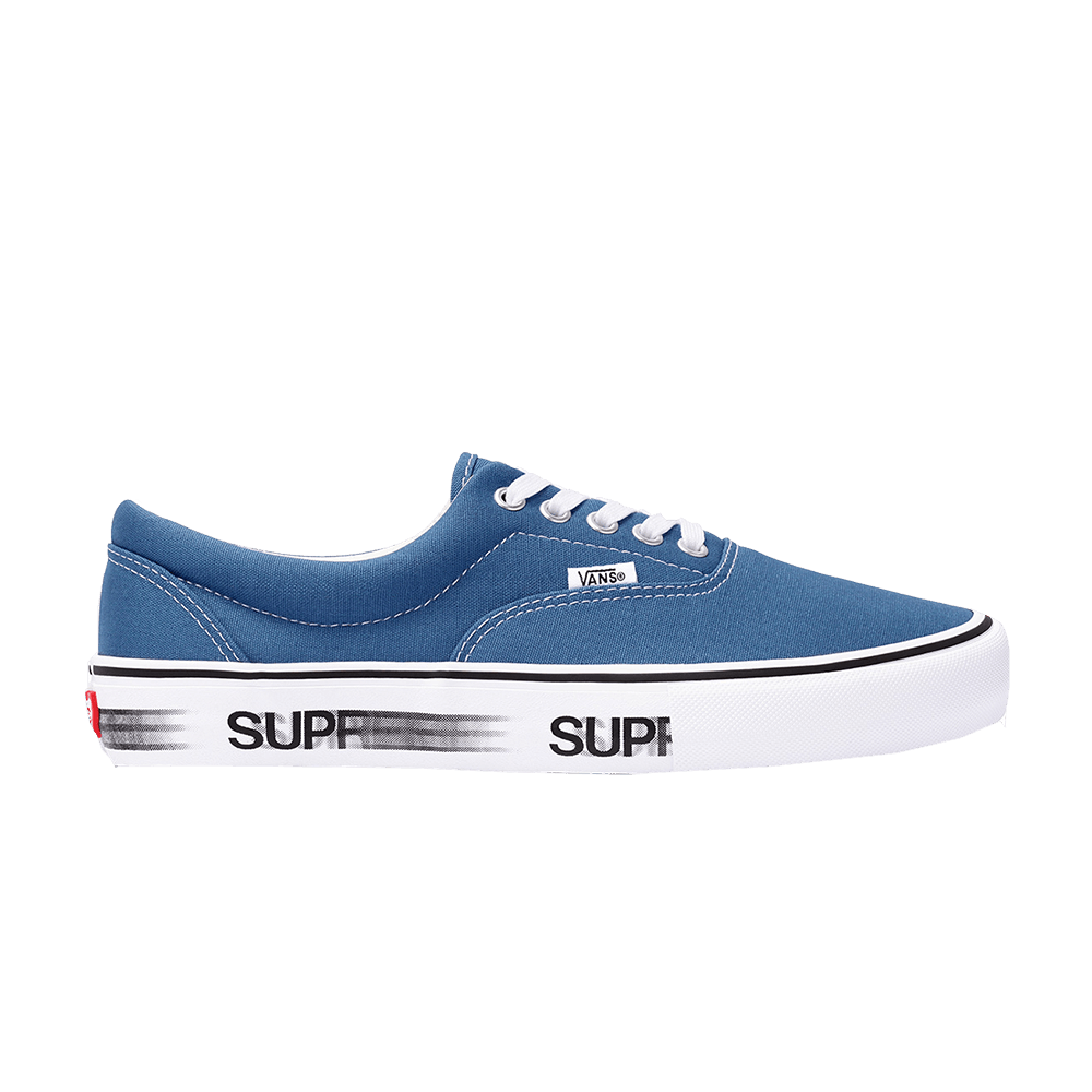 Vans x Supreme Slip-On Pro Blue Denim Size 9.5 RARE VN0A38DD2DD Box Logo CDG