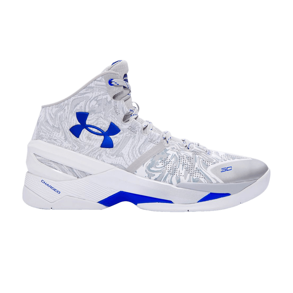 Curry 2 clearance blue and white