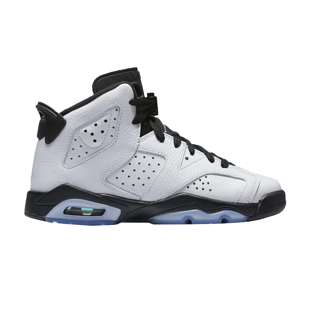Air jordan discount 6 black white