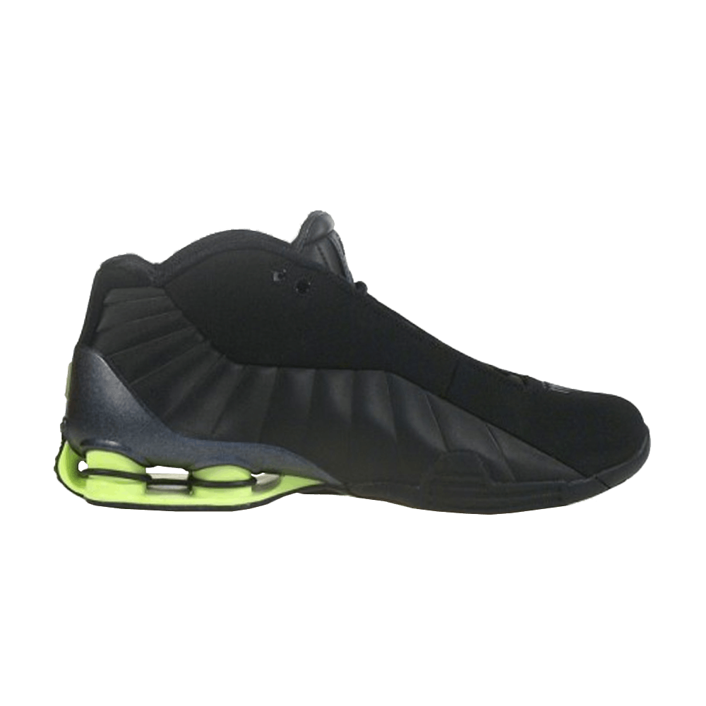 nike shox bb4 black and yellow