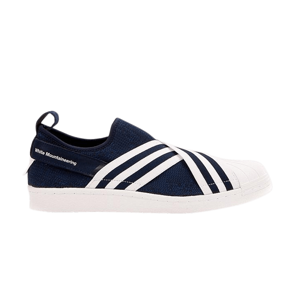 White Mountaineering X Adidas Superstar Slip On Pk Collegiate Navy
