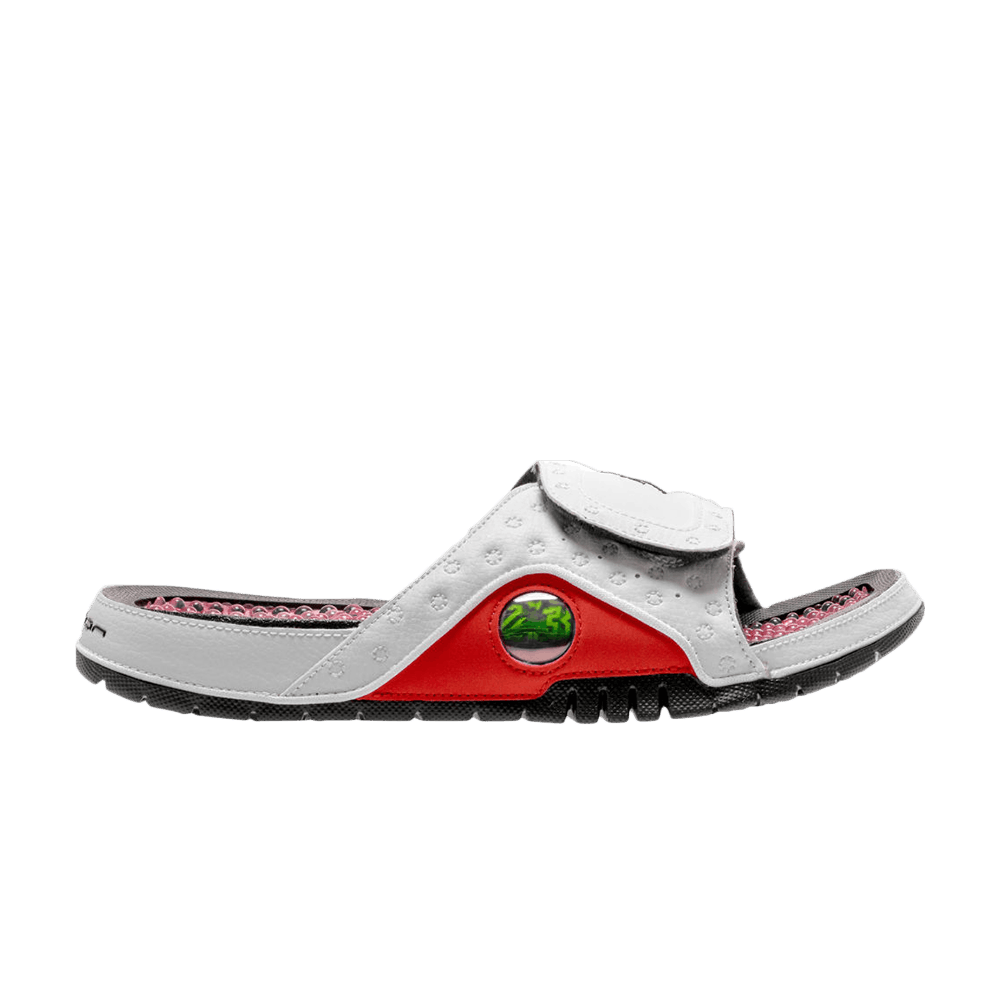 Air Jordan Hydro 13 RETRO White Black Red