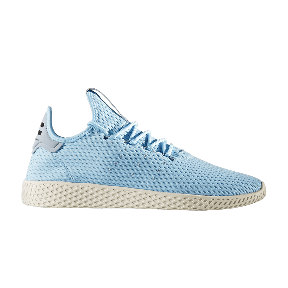  Adidas Women's Shoes Pharrell Williams Tennis Hu W Light Blue  Size 3.5