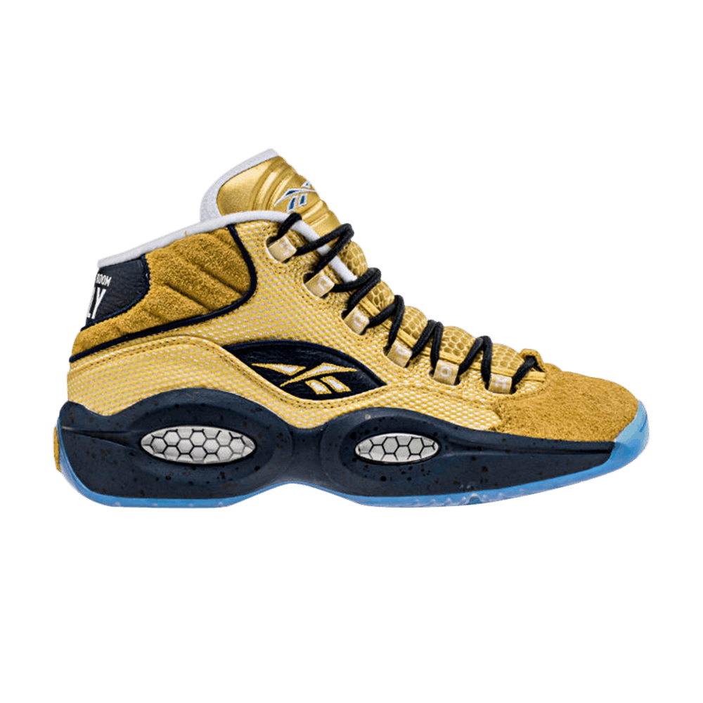 Reebok Question Mid I3 Motorsports Black/Metallic Silver — MAJOR