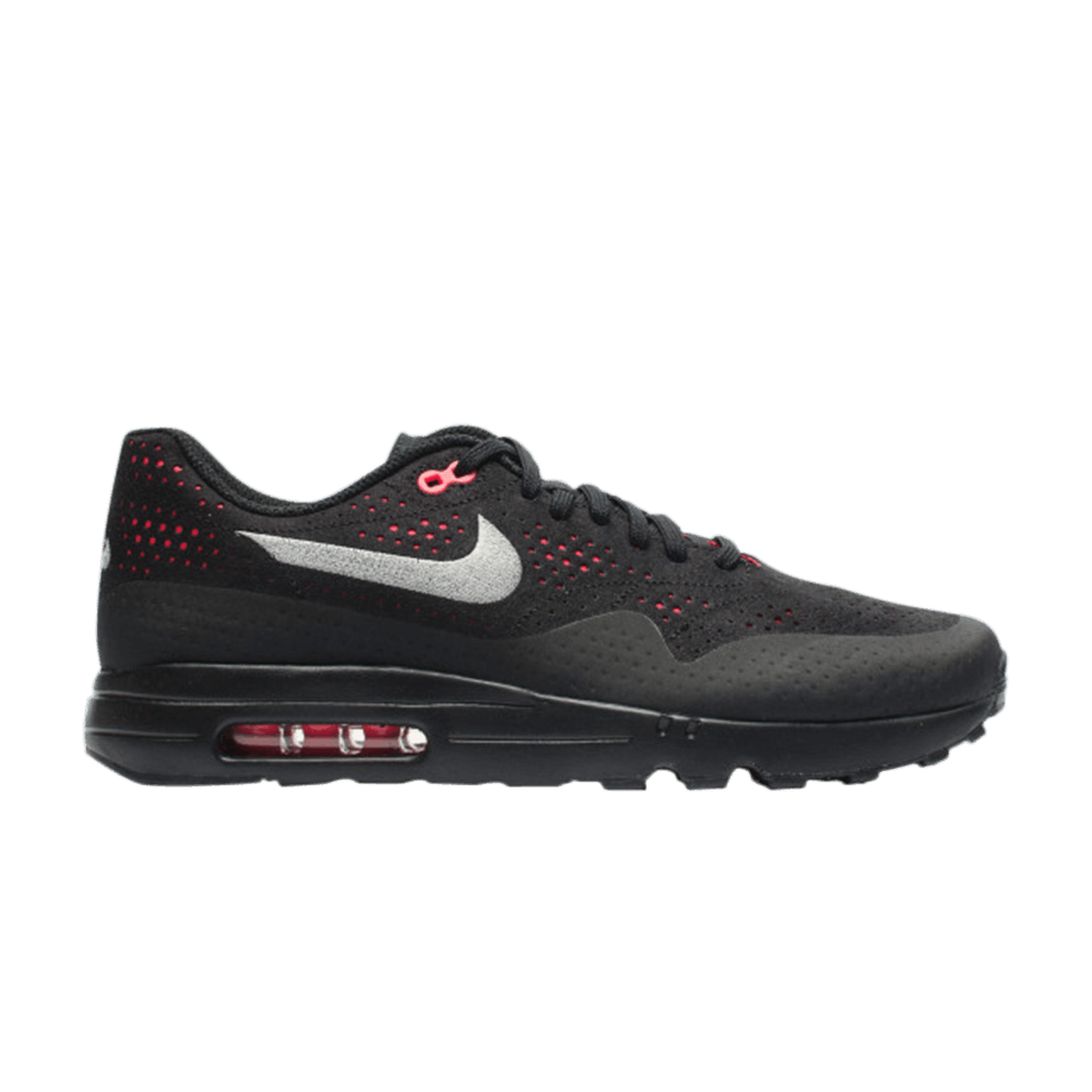 Air Max 1 Ultra 2.0 Moire 'Black Solar Red' - Nike - 918189 002 | GOAT