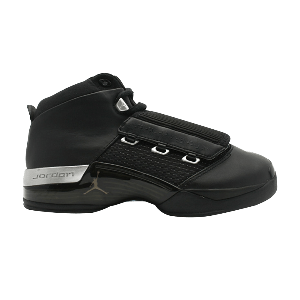 Buy Air Jordan 17 OG GS Black Metallic Silver 302697 041 GOAT