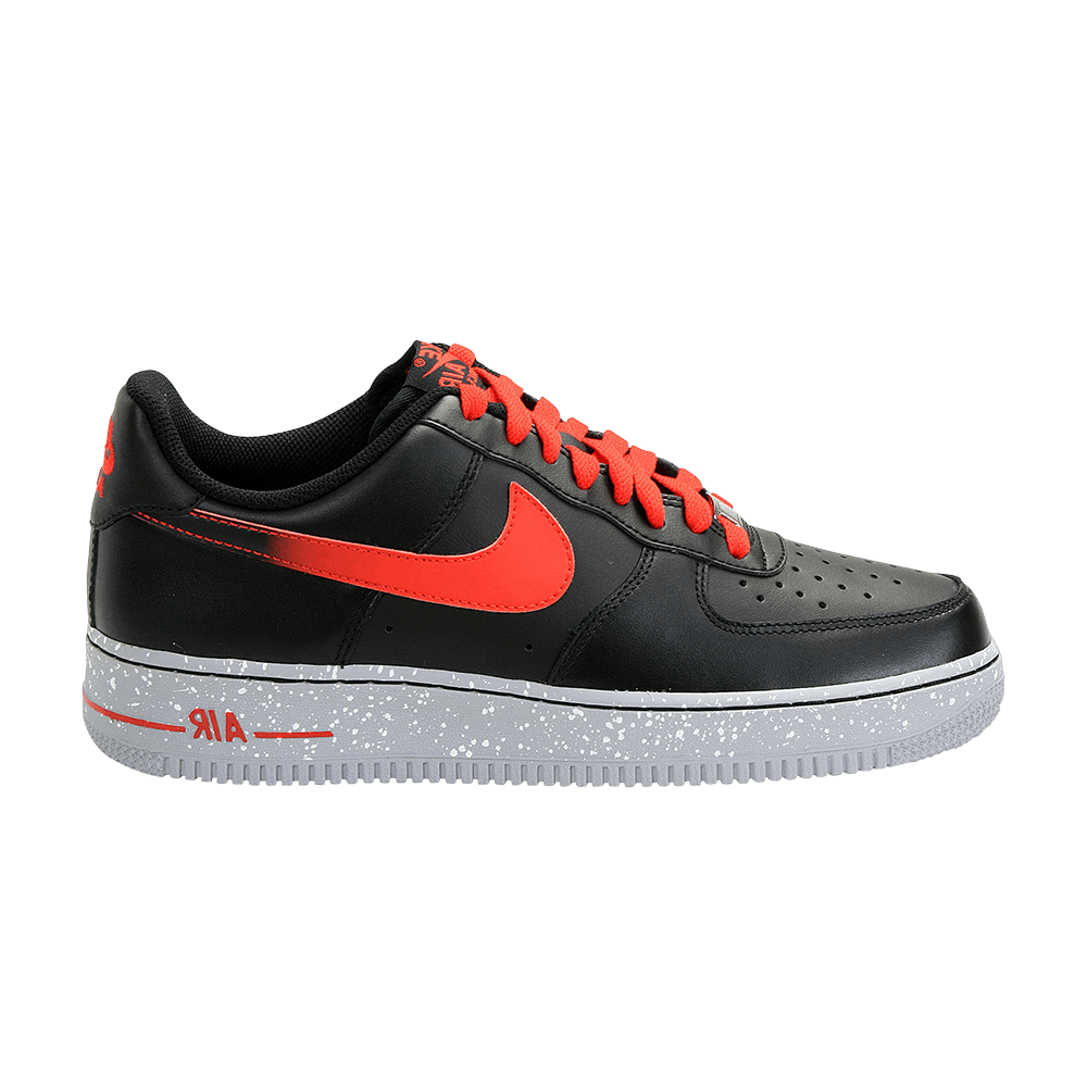 Nike Air Force 1 Men's Size 12 Athletic Sneakers 488298-070 Black