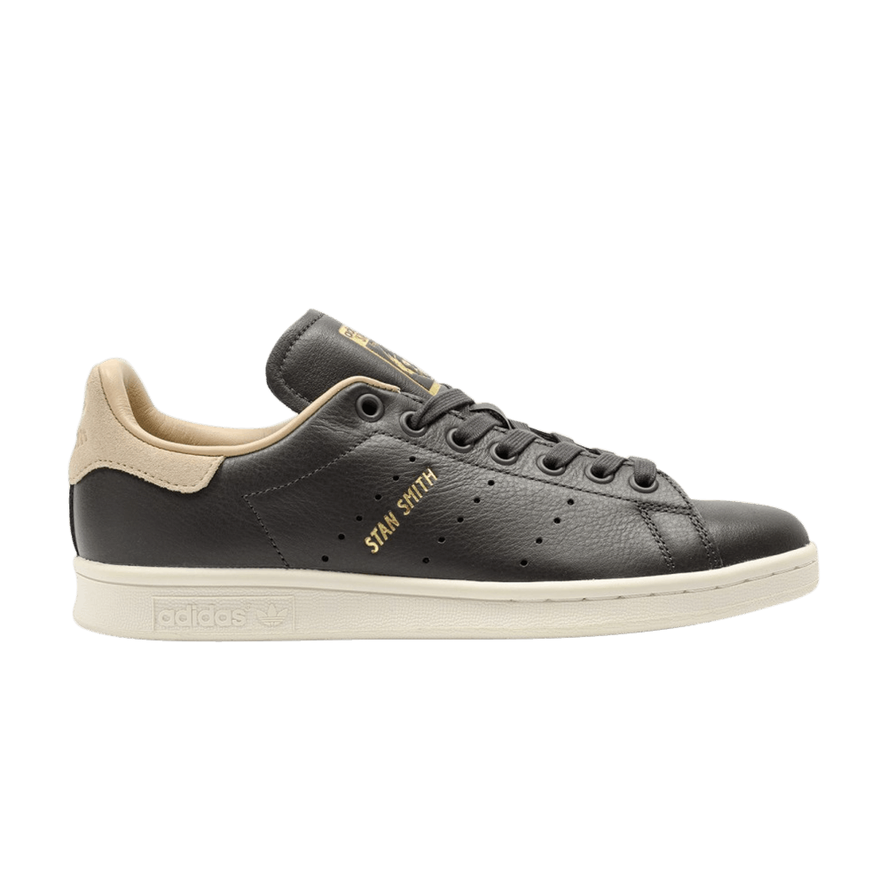 Size 5.5 - adidas Stan Smith Black Gold - BB5164 for sale online
