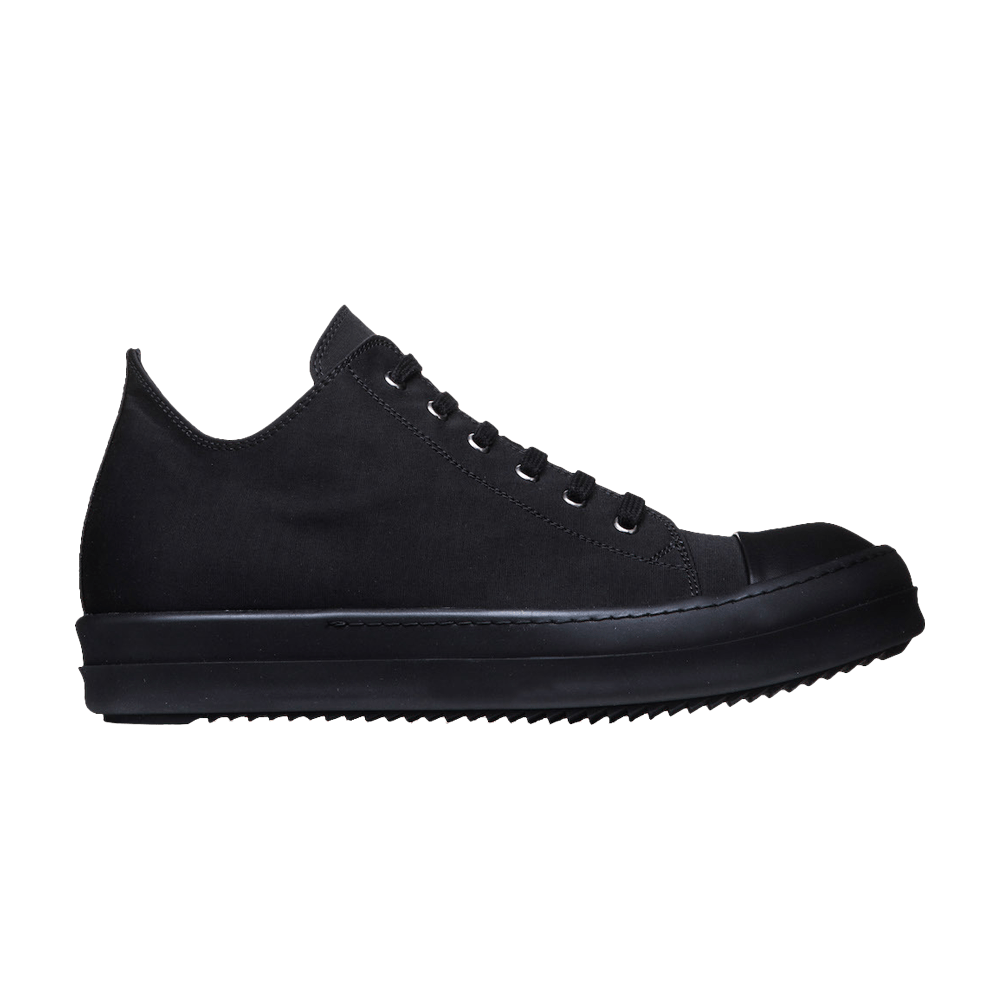 NEW* RICK OWENS DRKSHDW SS22 PLATE CANVAS RAMONES LOW (BLACK 39,40