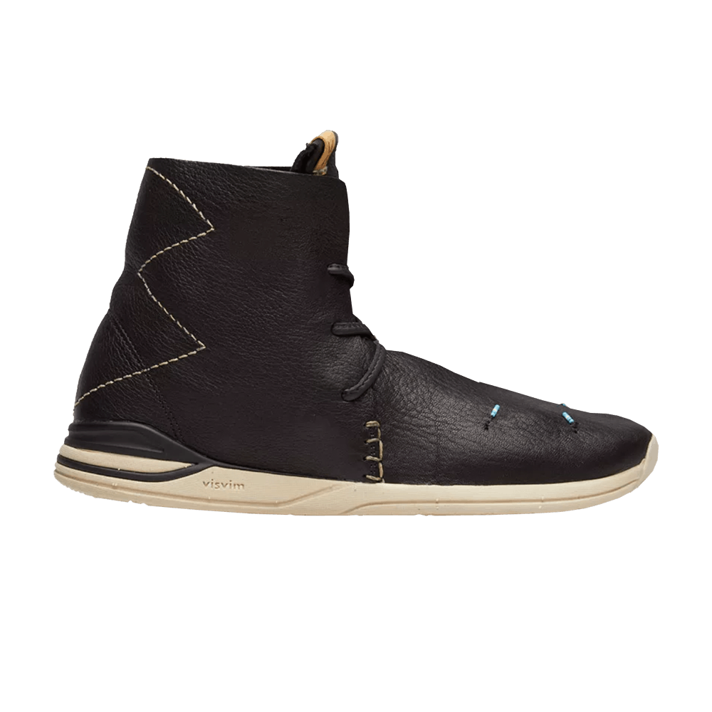 Buy Visvim Huron Moc Hi-Folk 'Black Deer' - 0117202002006 BLK