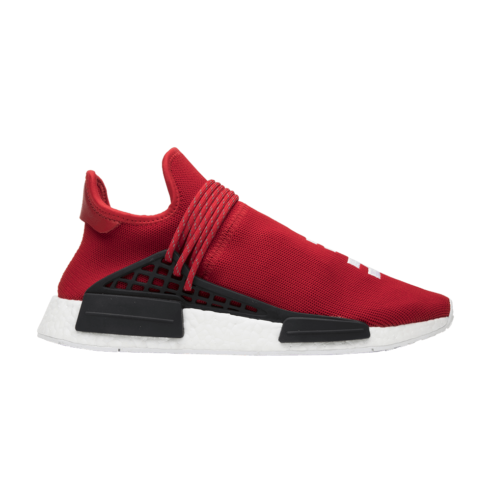 human race sneakers red