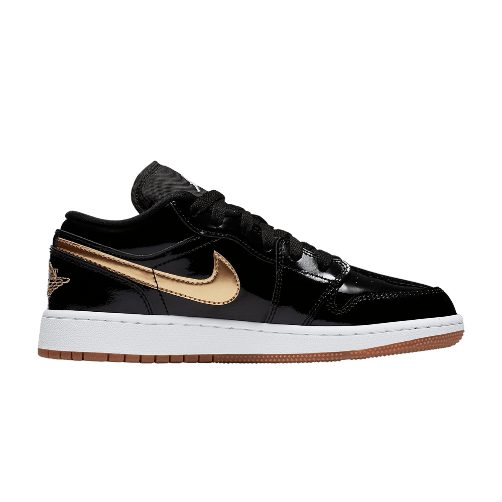 NIKE ナイキ AIR JORDAN 1 RETRO LOW OG Nike Air Jordan 1 Retro Low Black Metallic Gold 554723-032