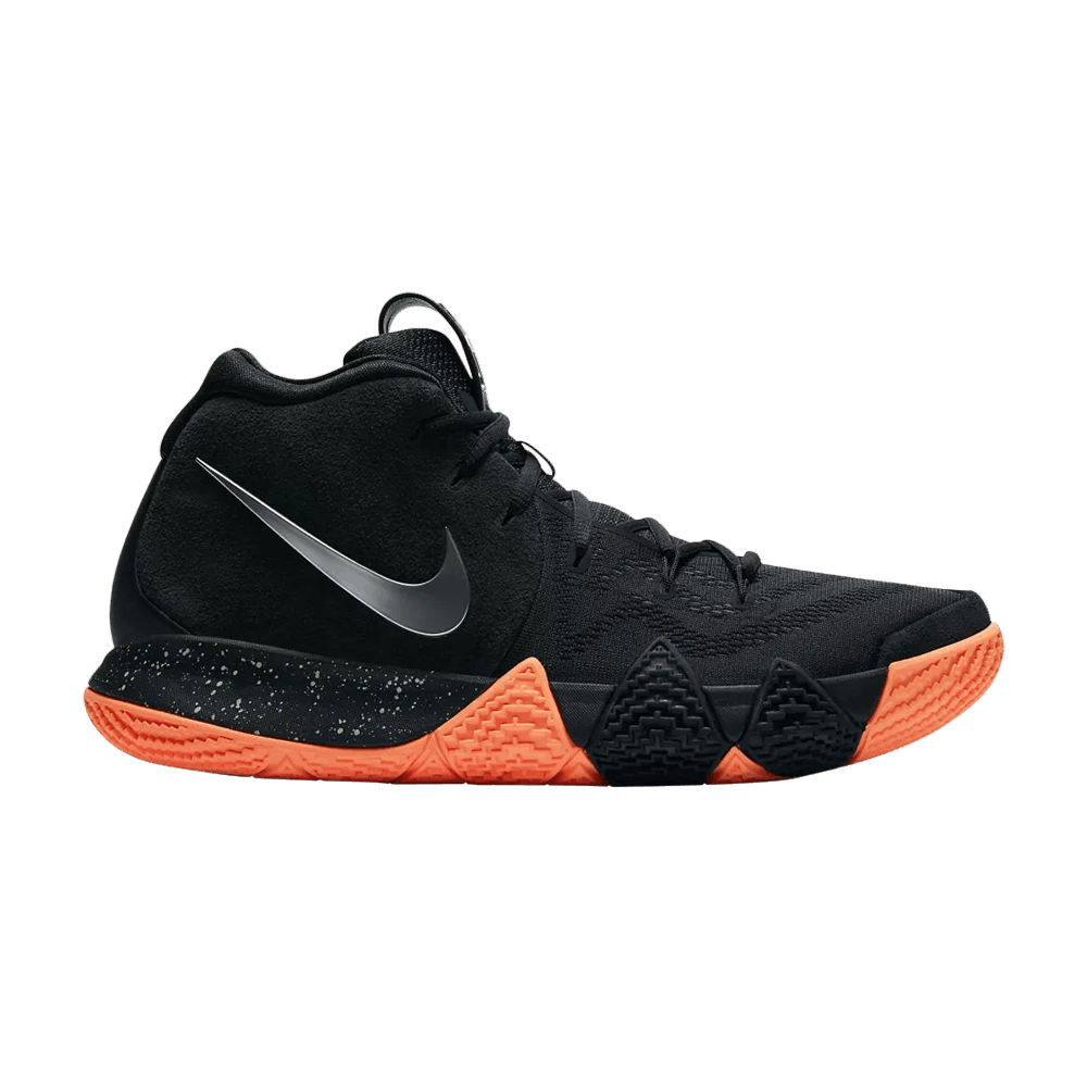kyrie irving shoes orange and black