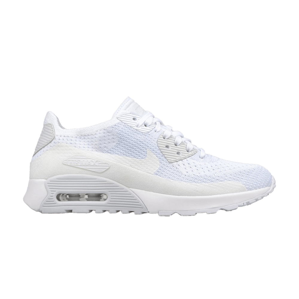 Wmns Air Max 90 Flyknit Ultra 2.0 'White' - Nike - 881109 104 | GOAT