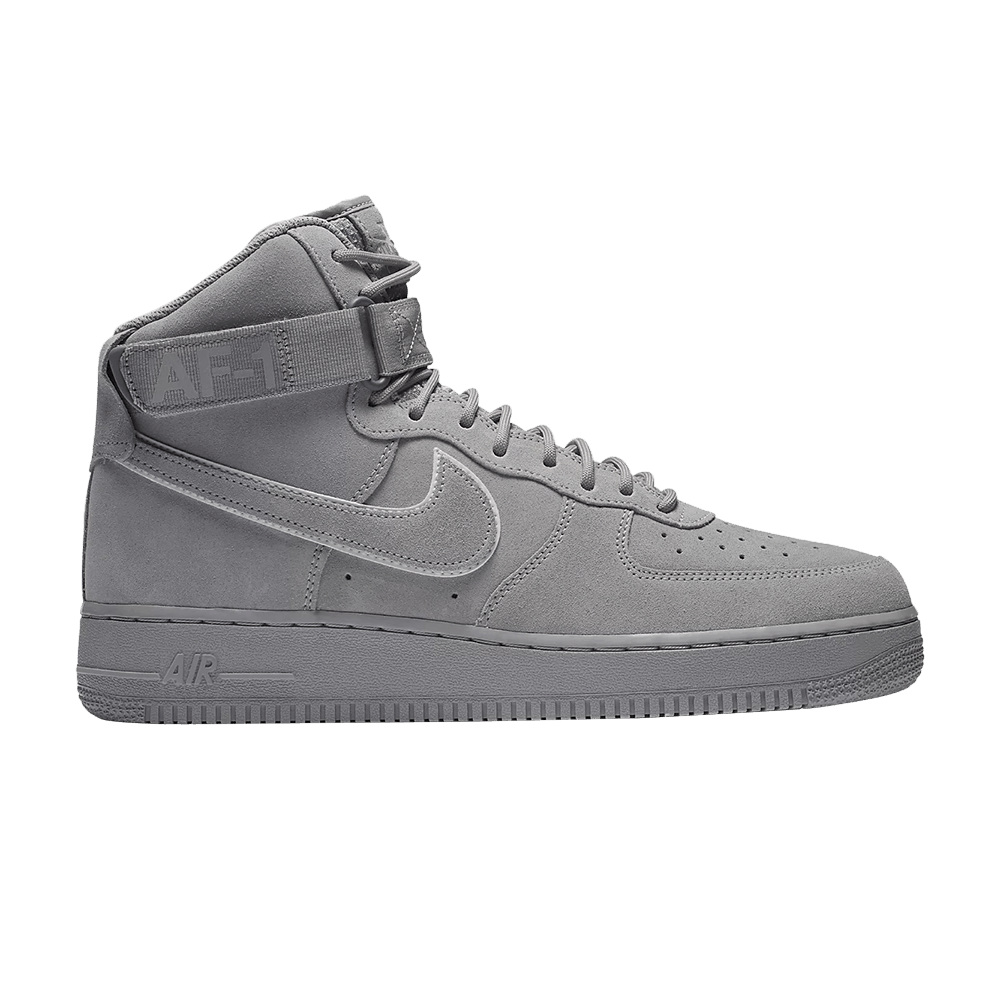 gray suede nike air force 1