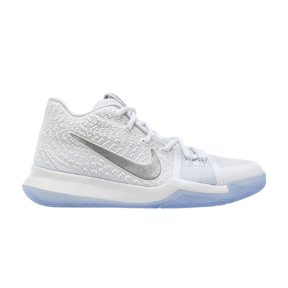 Kyrie 3 GS 'White Chrome' - Nike - 859466 103 | GOAT