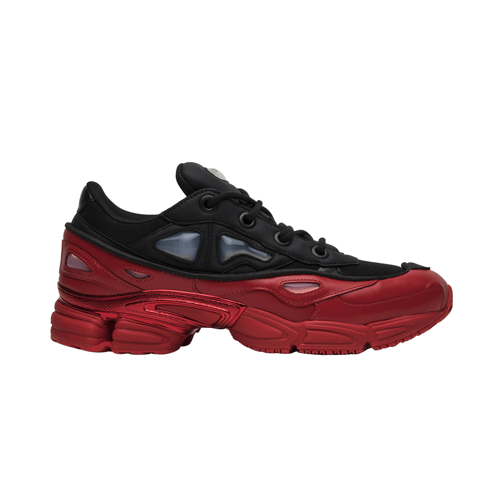 raf simons ozweego black red