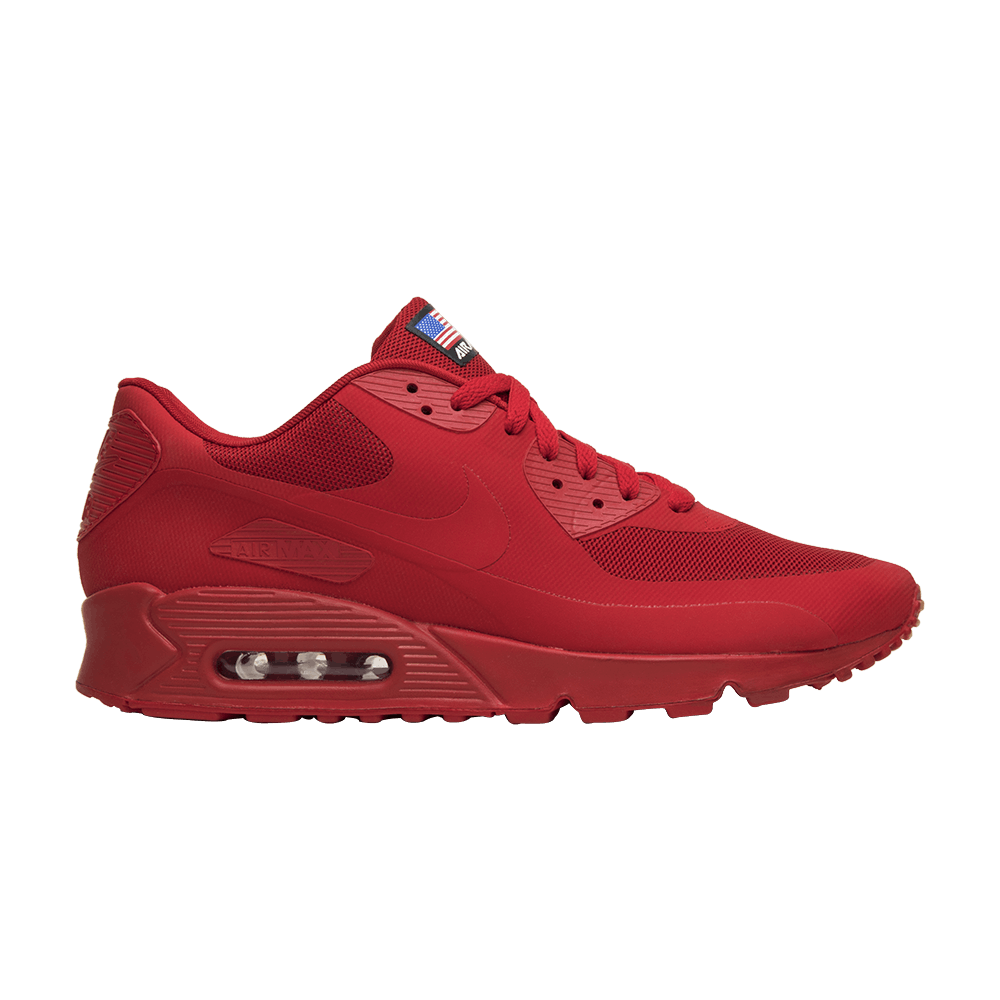 air max 90 hyperfuse black and red