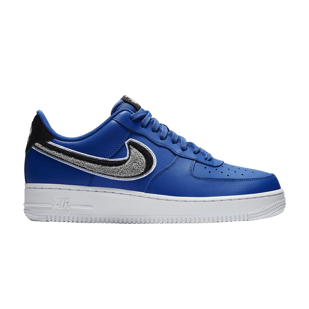 Nike Air Force 1 High 07 LV8 Chenille Swoosh Suede Wolf Grey Royal