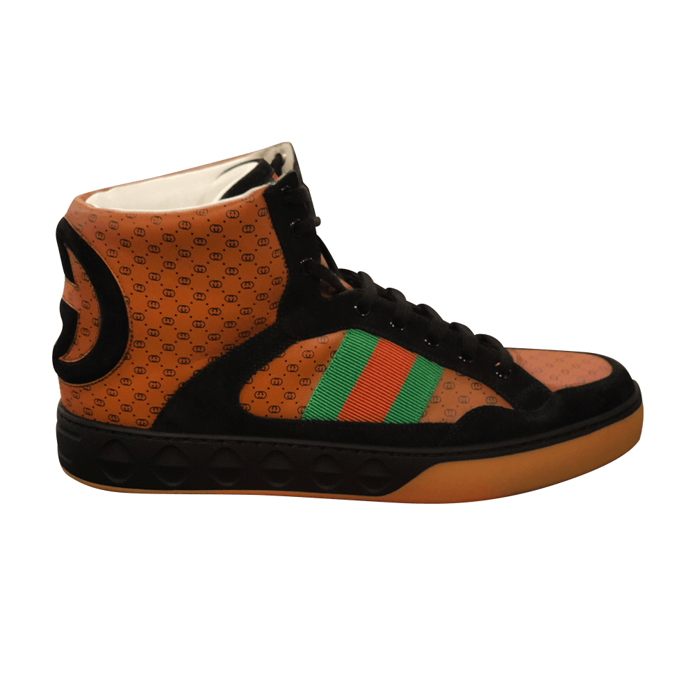 Dapper Dan x Gucci High-Top Sneaker - Gucci - 5387060PVI0 | GOAT