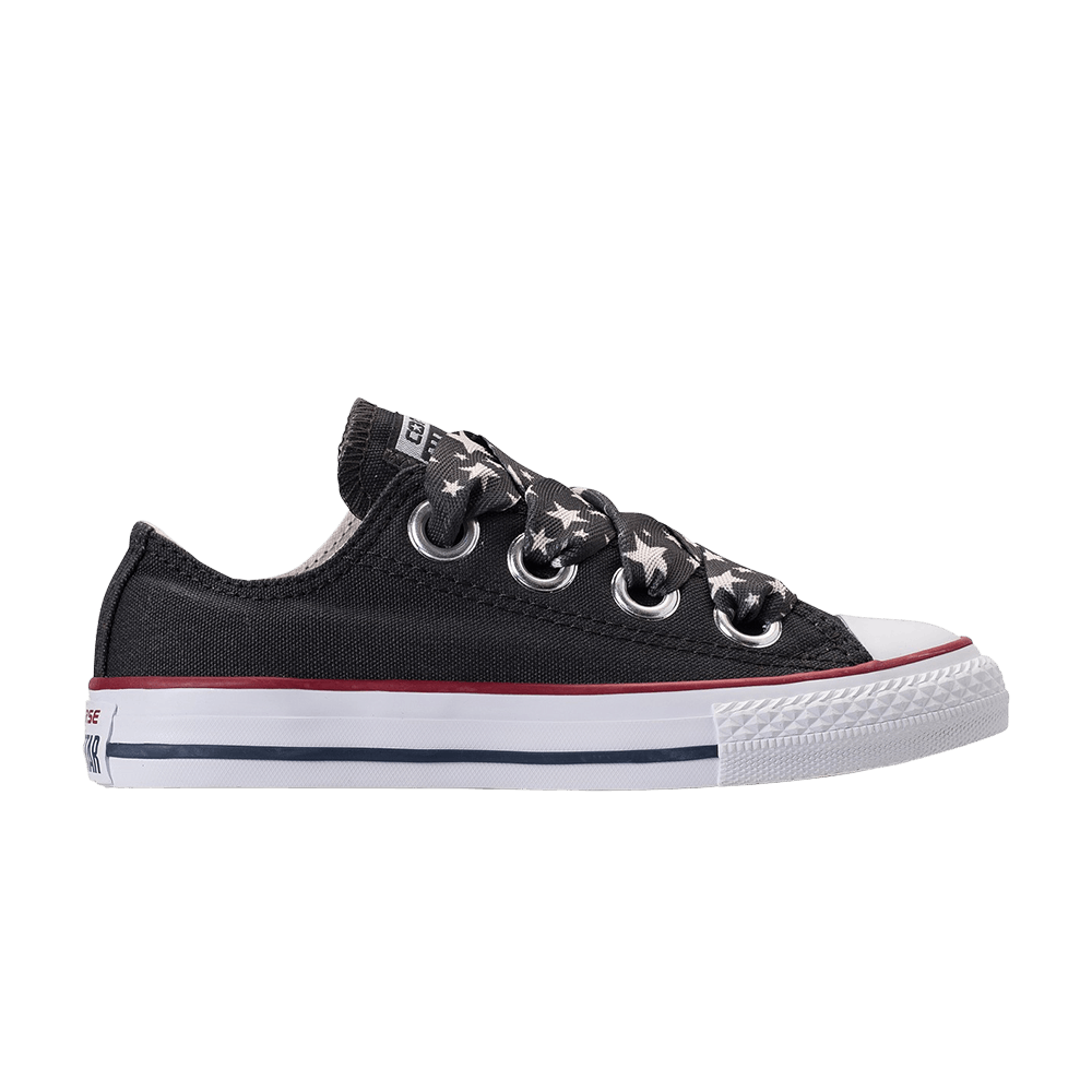 Buy Chuck Taylor All Star Big Eyelets Ox GS Almost Black 660728F GOAT