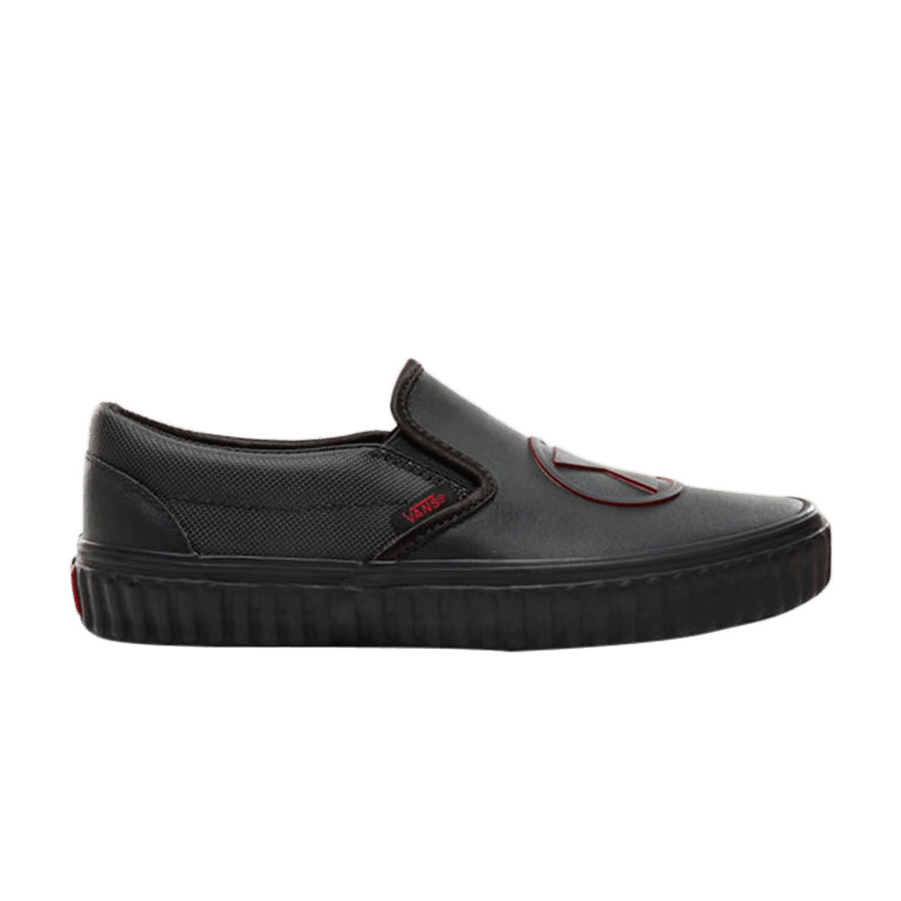 Marvel X Vans Slip-On Black Widow