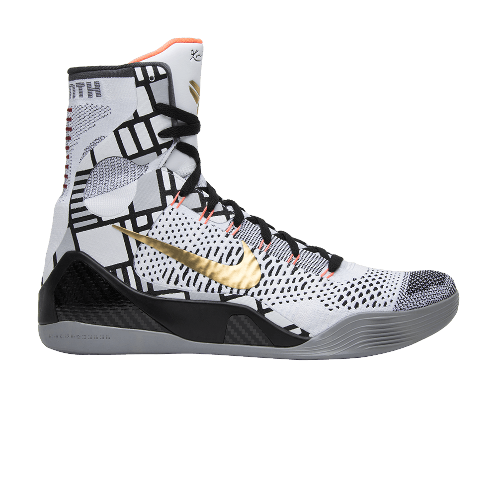 kobe 9 elite grey