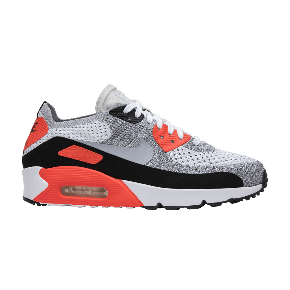 Air Max 90 Ultra 2.0 Flyknit 'Infrared' - Nike - 875943 100 | GOAT