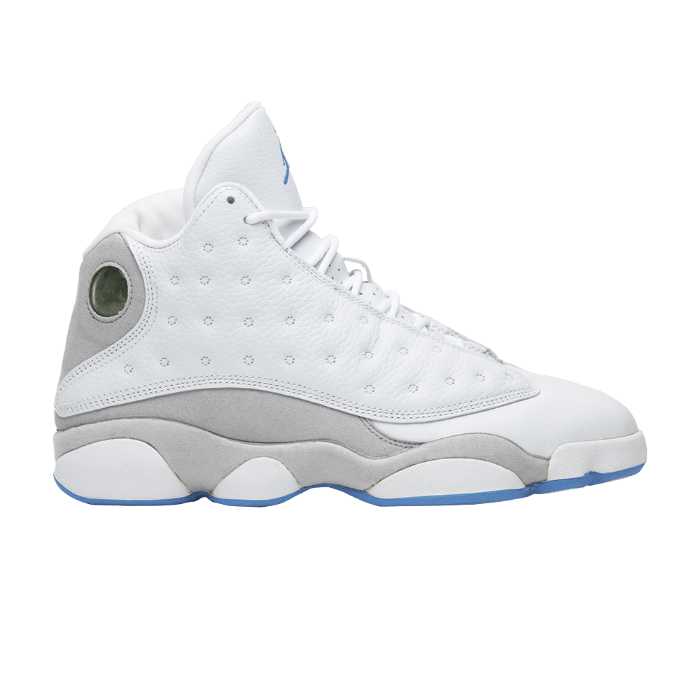 retro 13 grey and white