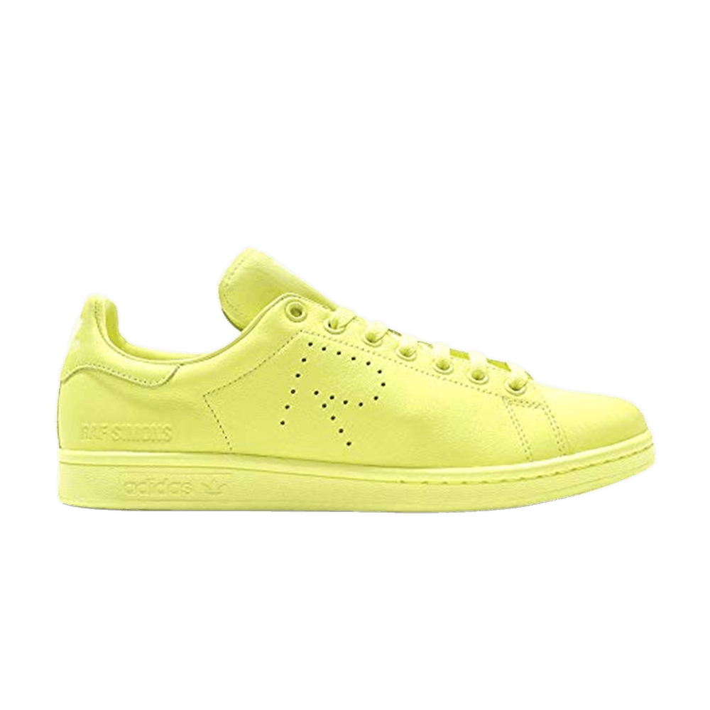 Raf simons stan smith yellow best sale