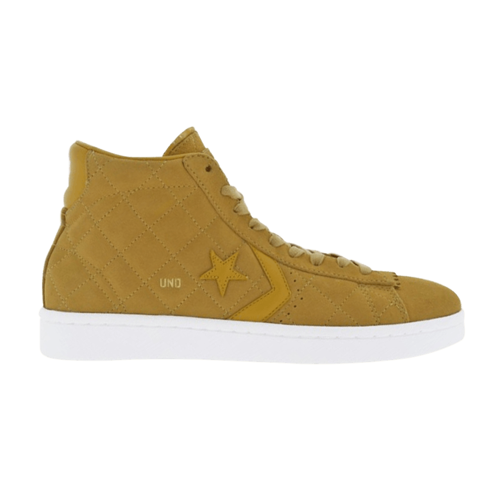 Undefeated X Converse Pro Leather Mid Taffy Brown